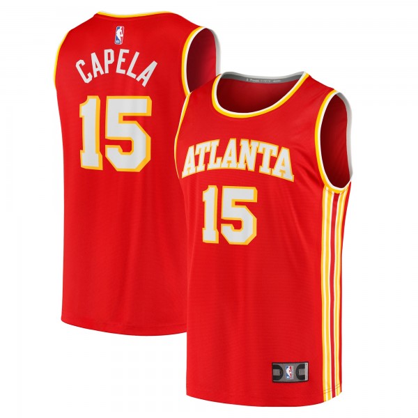 Игровая форма  Clint Capela Atlanta Hawks 2021/22 Fast Break Replica - Icon Edition - Red