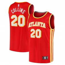 Игровая форма  John Collins Atlanta Hawks 2021/22 Fast Break Replica - Icon Edition - Red