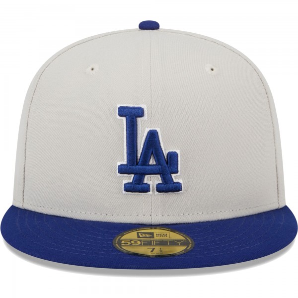 Бейсболка Los Angeles Dodgers New Era World Class Back Patch 59FIFTY - Gray/Royal