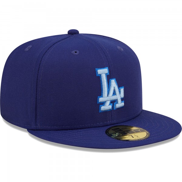Бейсболка Los Angeles Dodgers New Era Monochrome Camo 59FIFTY - Royal