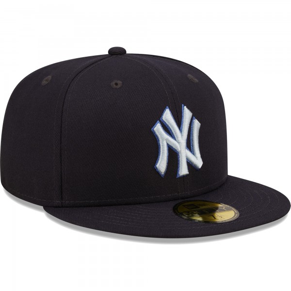 Бейсболка New York Yankees New Era Monochrome Camo 59FIFTY - Navy