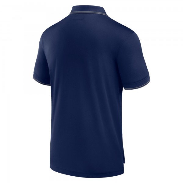 New York Yankees Fanatics Navy Front Office Pique Polo