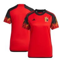Belgium National Team adidas Wo2022/23 Home Replica Jersey - Red