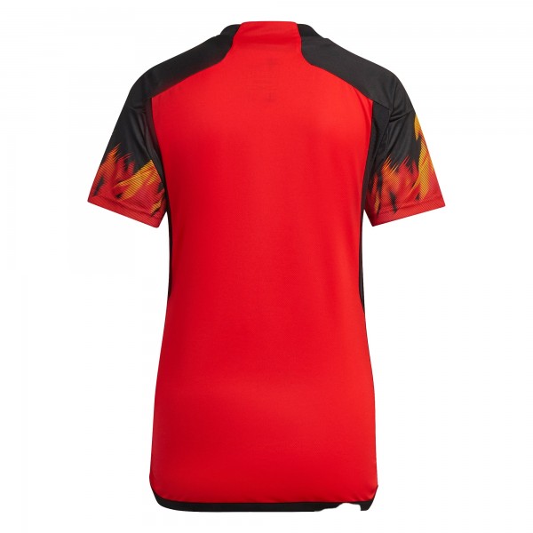 Belgium National Team adidas Wo2022/23 Home Replica Jersey - Red