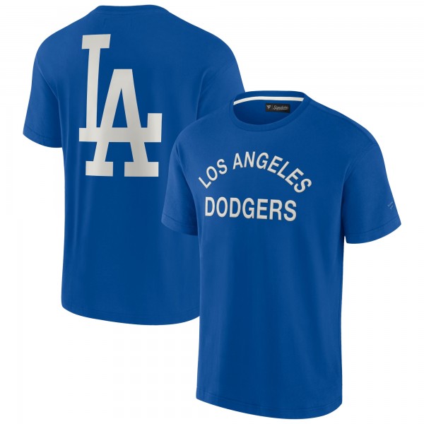 Unisex Los Angeles Dodgers Fanatics Royal Elements Super Soft Short Sleeve T-Shirt