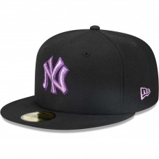 Бейсболка New York Yankees New Era Metallic Pop 59FIFTY - Black