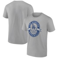 Los Angeles Dodgers Heather Gray Glory Bound Bleed Blue T-Shirt