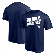 New York Yankees Navy Long Ball Bronx Bombers T-Shirt