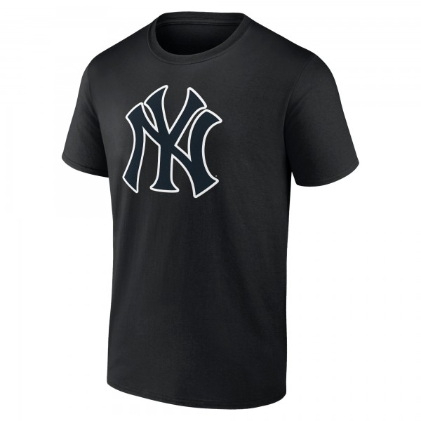 New York Yankees Black Rough Diamond T-Shirt