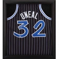 Игровая джерси Autographed Orlando Magic Shaquille ONeal Fanatics Authentic Framed Mitchell & Ness Black 1994-95 Authentic Shadowbox