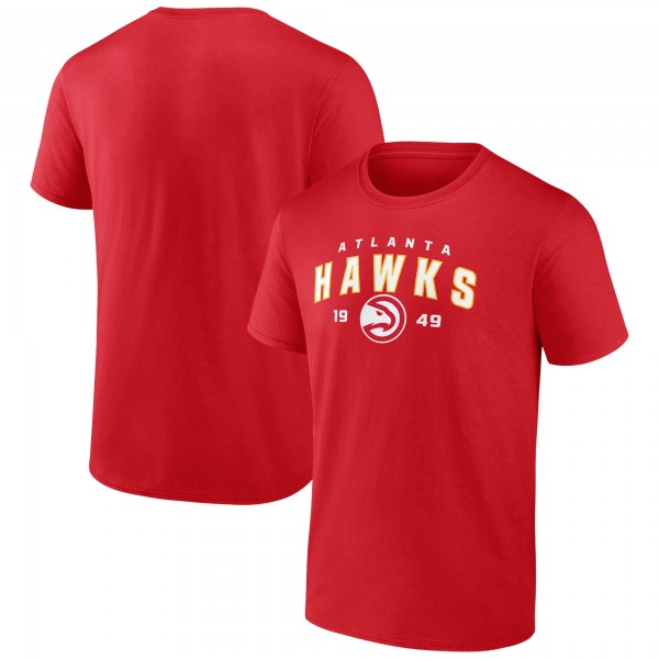 Футболка Atlanta Hawks Rebel Logo - Red