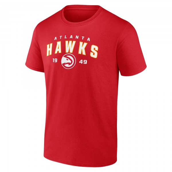 Футболка Atlanta Hawks Rebel Logo - Red