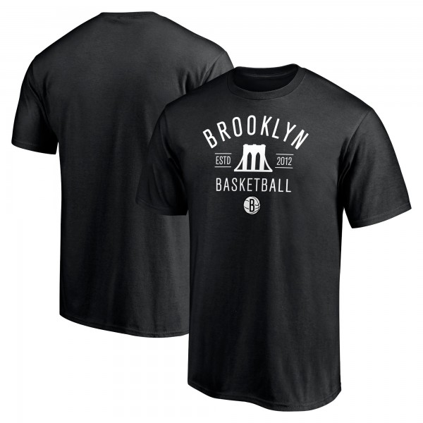 Футболка Brooklyn Nets Push Ahead - Black