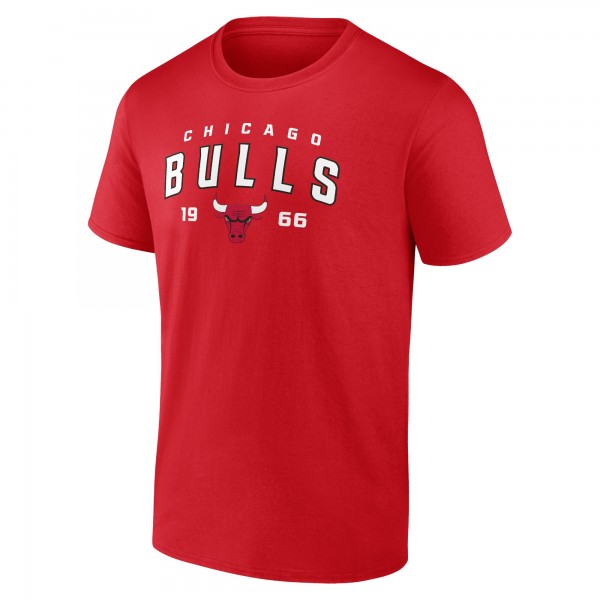 Футболка Chicago Bulls Rebel Logo - Red