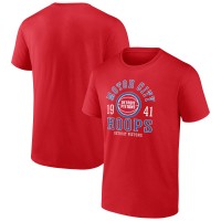 Detroit Pistons Red The Extras T-Shirt