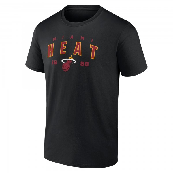 Футболка Miami Heat Rebel Logo - Black