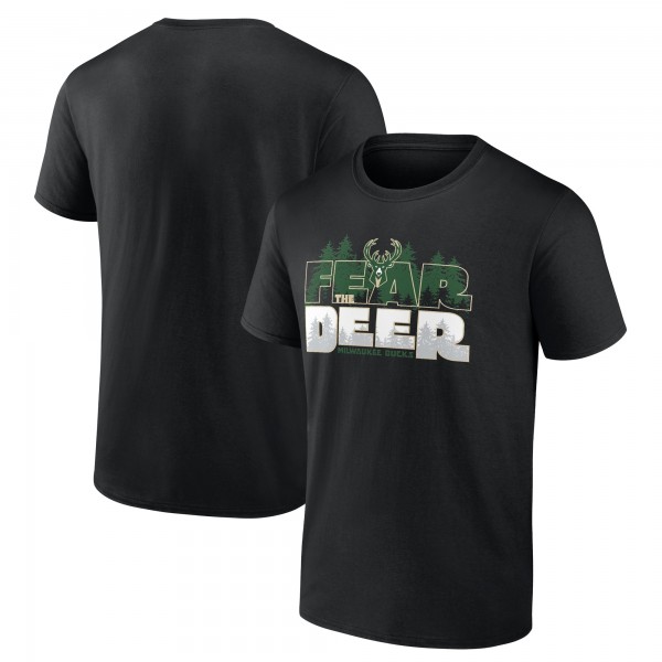 Футболка Milwaukee Bucks Core Hometown Launch - Black