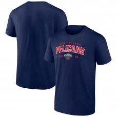 New Orleans Pelicans Rebel Logo T-Shirt - Navy