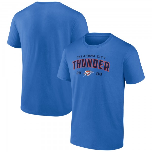 Футболка Oklahoma City Thunder Blue Rebel Logo
