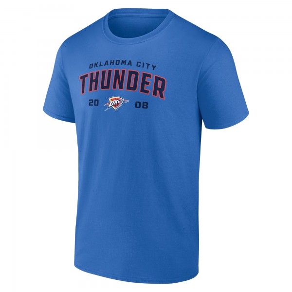 Футболка Oklahoma City Thunder Blue Rebel Logo