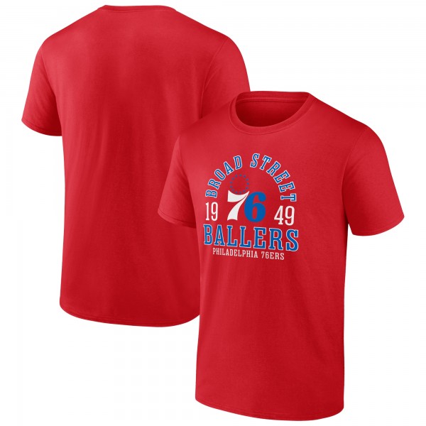 Philadelphia 76ers Red The Extras T-Shirt