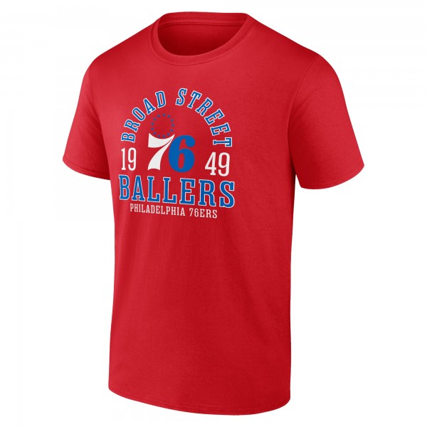 Philadelphia 76ers Red The Extras T-Shirt