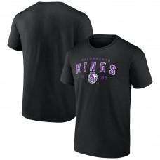 Sacramento Kings Rebel Logo T-Shirt - Black