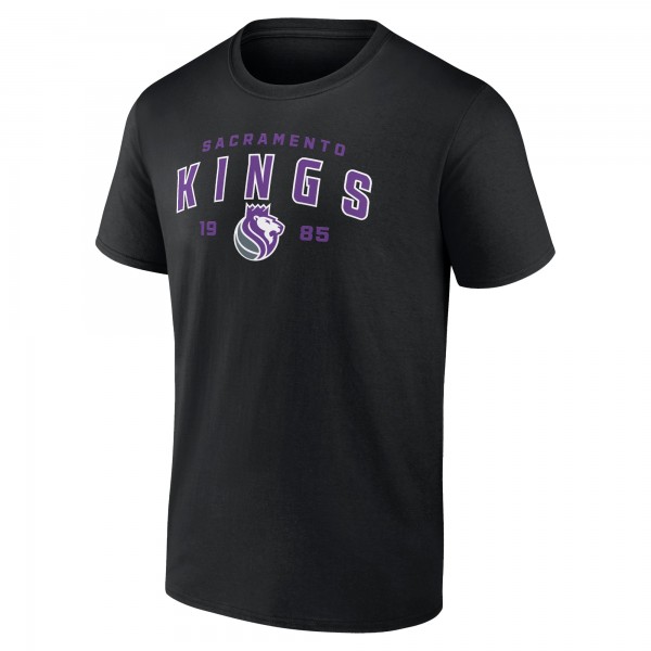 Футболка Sacramento Kings Rebel Logo - Black
