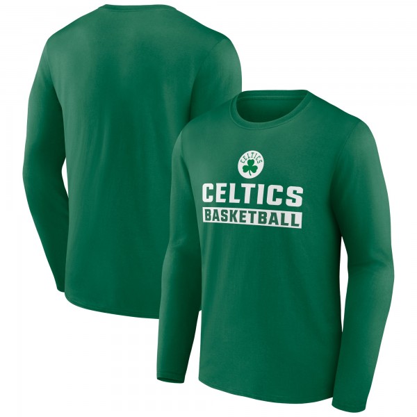 Футболка с длинным рукавом Boston Celtics Lets Go - Green