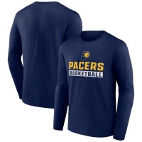 Indiana Pacers Navy Lets Go Long Sleeve T-Shirt