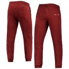 Chicago Bulls The Wild Collective Unisex Acid Tonal Jogger Pants - Red