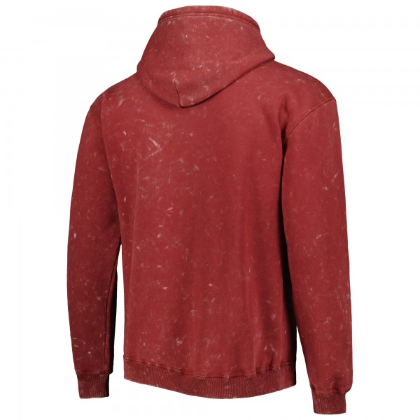 Толстовка Chicago Bulls The Wild Collective Unisex Tonal Acid Wash - Red
