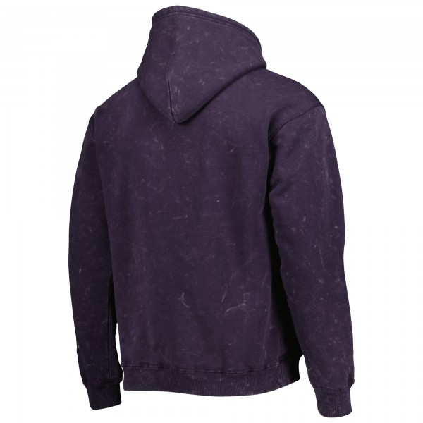 Толстовка Los Angeles Lakers The Wild Collective Unisex Tonal Acid Wash - Purple