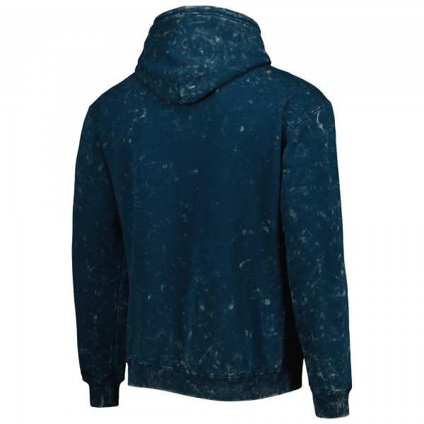 Толстовка New York Knicks The Wild Collective Unisex Tonal Acid Wash - Blue