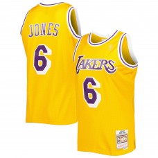 Игровая форма  Eddie Jones Los Angeles Lakers Mitchell & Ness 1996-97 Hardwood Classics Swingman - Gold