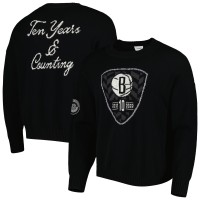 Свитер Brooklyn Nets AUTHMADE Black 10th Anniversary