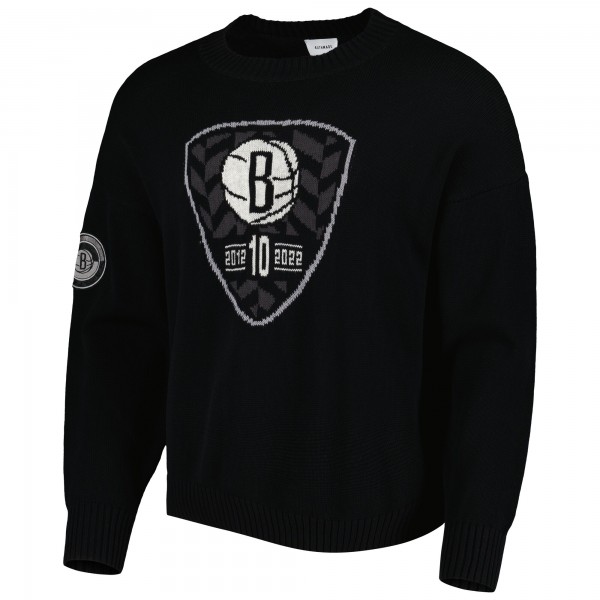 Свитер Brooklyn Nets AUTHMADE Black 10th Anniversary