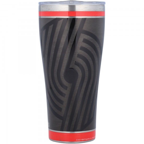 Стакан Portland Trail Blazers Tervis 30oz. Blackout Stainless Steel