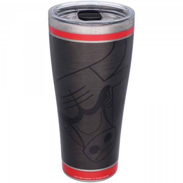 Стакан Chicago Bulls Tervis 30oz. Blackout Stainless Steel