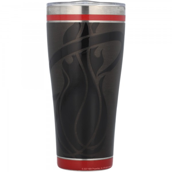Стакан Miami Heat Tervis 30oz. Blackout Stainless Steel