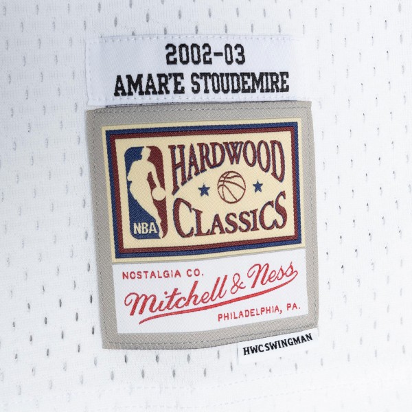 Игровая форма  Amare Stoudemire Phoenix Suns Mitchell & Ness 2002-03 Hardwood Classics Swingman - White
