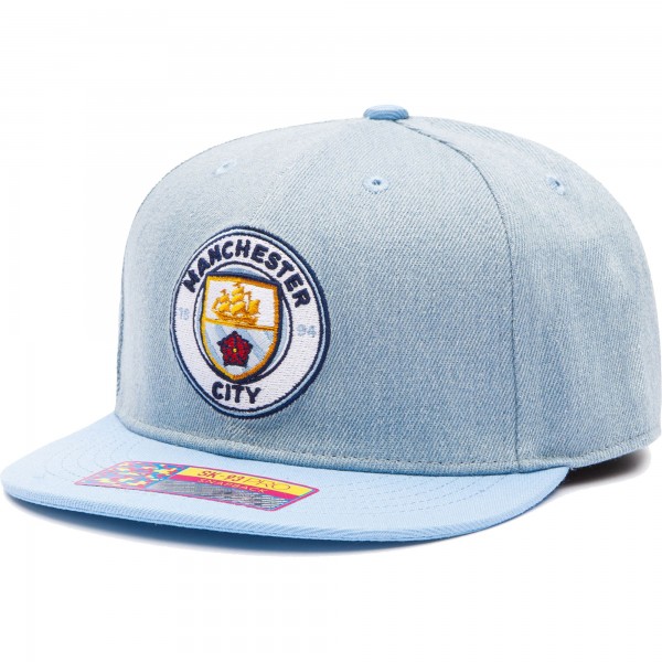 Бейсболка Manchester City Nirvana - Denim/Sky Blue