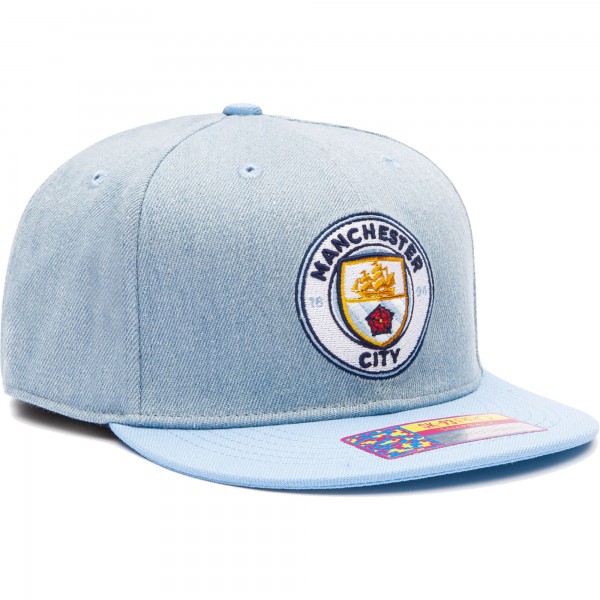 Бейсболка Manchester City Nirvana - Denim/Sky Blue