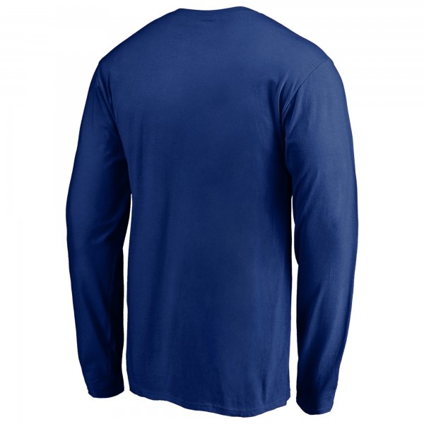 Los Angeles Dodgers Royal Heart and Soul Long Sleeve T-Shirt