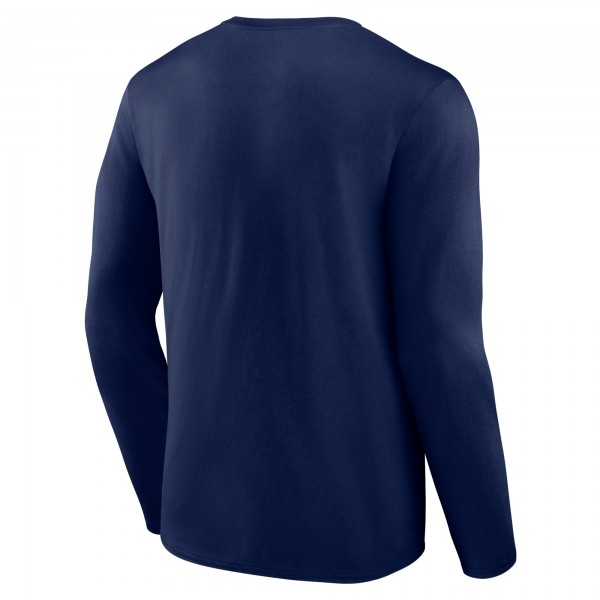New York Yankees Navy Heart and Soul Long Sleeve T-Shirt