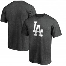 Los Angeles Dodgers Charcoal Official Logo T-Shirt