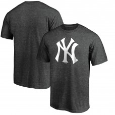New York Yankees Charcoal Official Logo T-Shirt