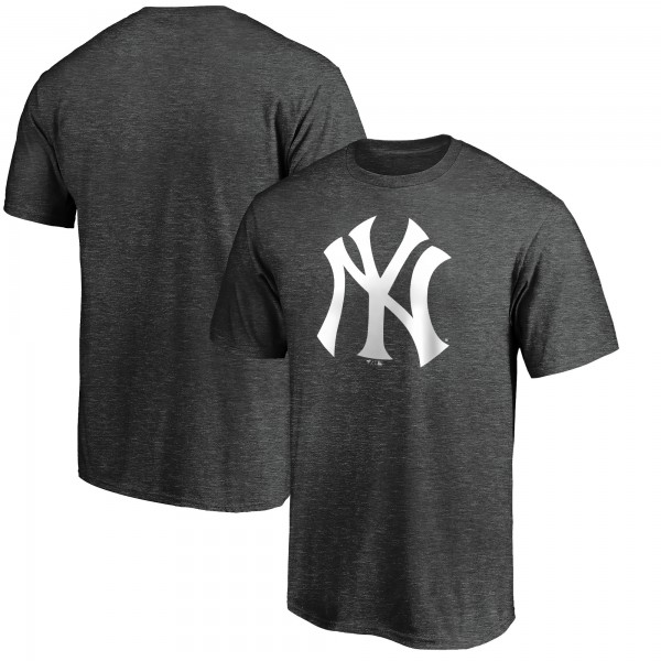 New York Yankees Charcoal Official Logo T-Shirt