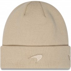 Шапка McLaren F1 Team New Era Seasonal Cuffed Knit - Cream