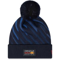 Шапка с помпоном Red Bull F1 Racing New Era Team Cuffed Knit - Navy